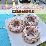 Caramel & Coconut Glazed Cronuts