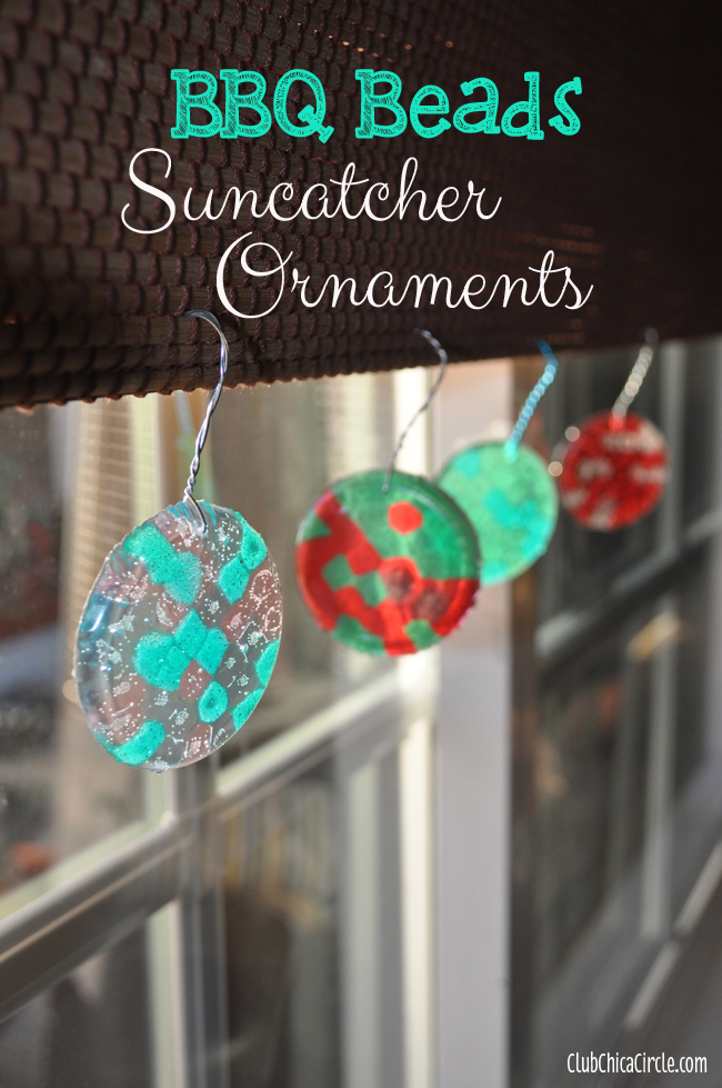 BBQ beads mini ornament suncatchers