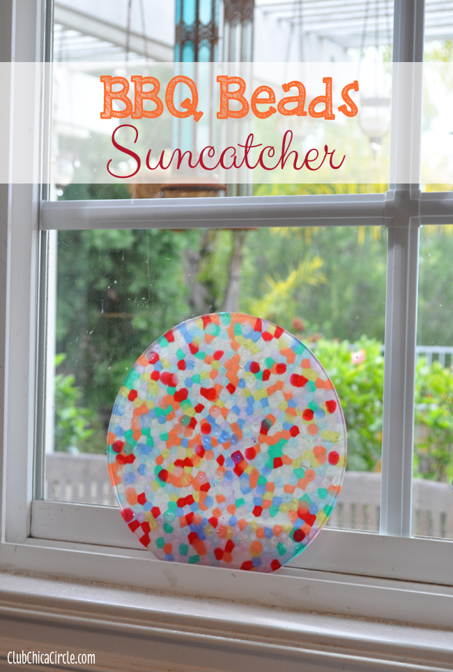 Pony Beads Suncatcher Craft