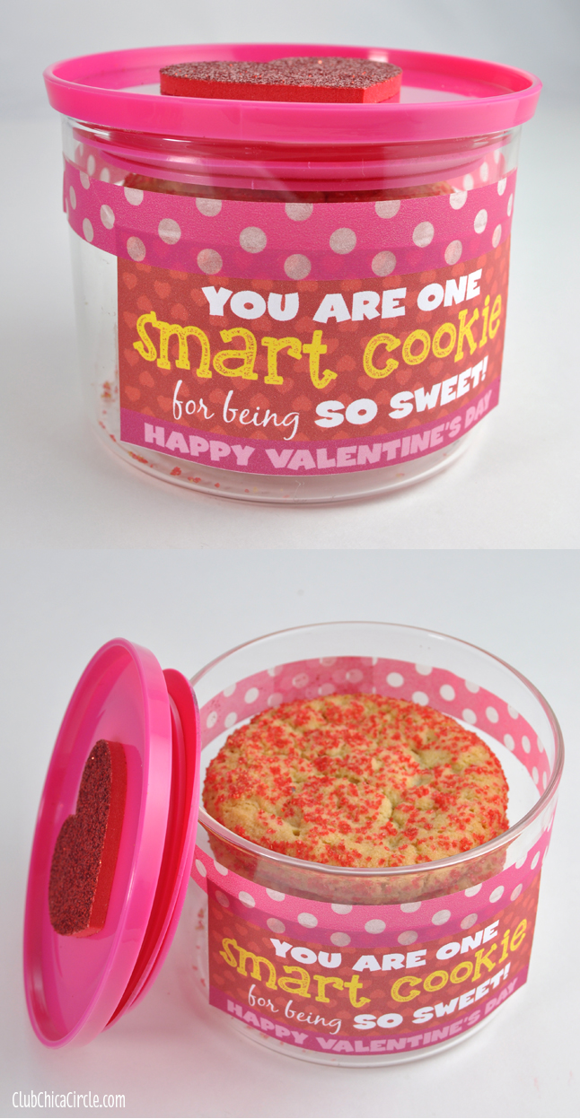 Smart Cookie Valentines Jar Gift Idea