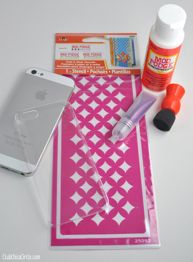 Create a DIY Glitter Phone Case in Just Four Steps! - Mod Podge Rocks