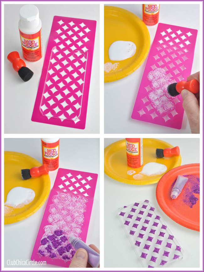 Create a DIY Glitter Phone Case in Just Four Steps! - Mod Podge Rocks