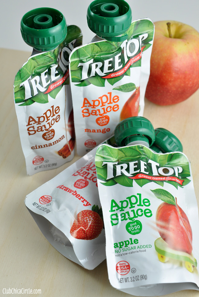 Tree Top Apple Sauce Snack Pouch Flavors