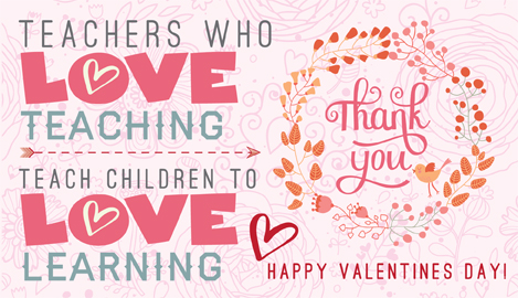 Teacher Appreciation Valentine's Day Chocolate Bar Free ...