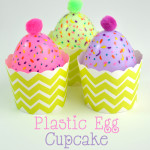 Plastic Easter Egg Cupcake Decorations craft idea