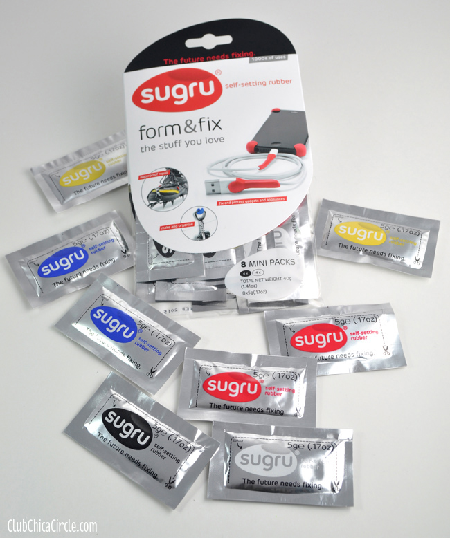 Sugru self setting rubber for craft and DIY fixes