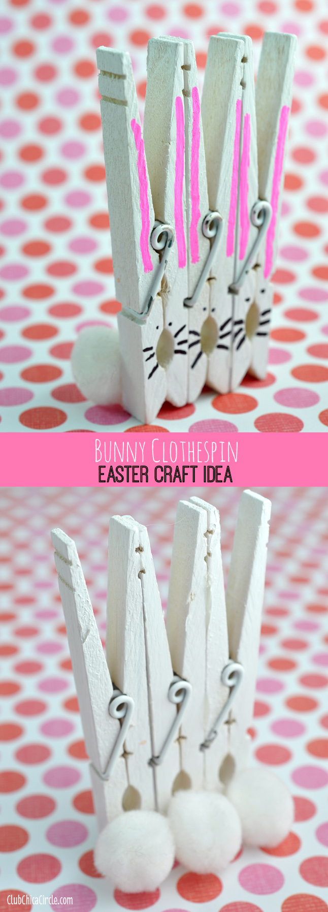 Cute Mini DIY Clothespin Earrings - The Crafting Nook