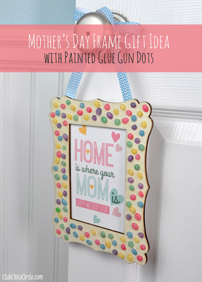 Mother's Day Frame Gift and craft idea