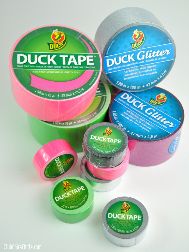 Spring Duck Tape craft project