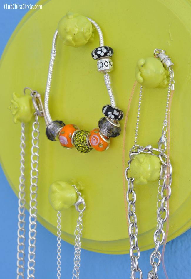 Upcycled Toy Hanging Jewelry Organizers