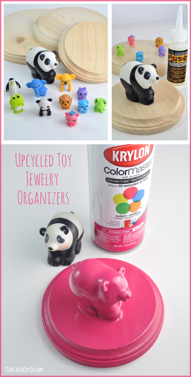 Upcycled Toy Hanging Organizers Craft