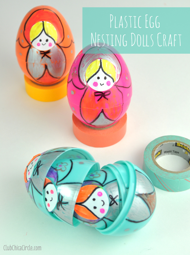 Homemade Nesting Dolls Easy Craft Idea for Kids