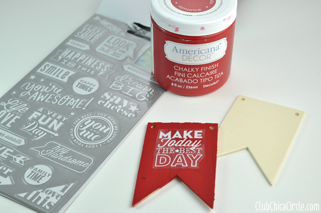 Chalky Finish Bag Tags