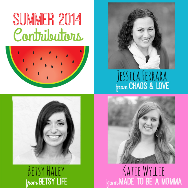Club Chica Circle Summer 2014 Contributors Graphic