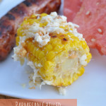 Easy Parmesan Grilled Roasted Corn on the Cob