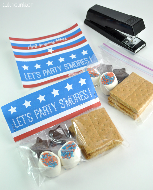 Let's Party S'mores Party Packs DIY