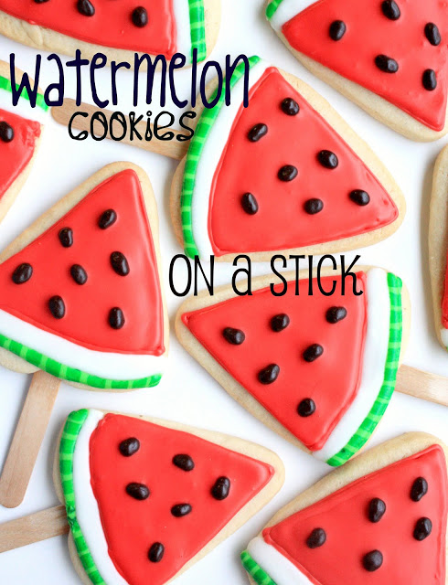 watermelon cookies