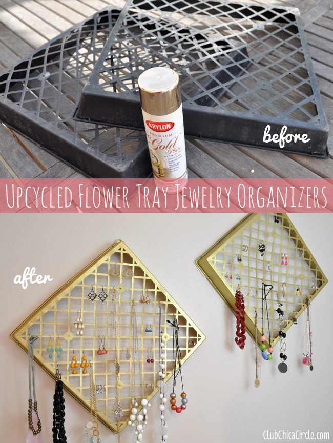 DIY Earring Organizer  Club Chica Circle - where crafty is contagious