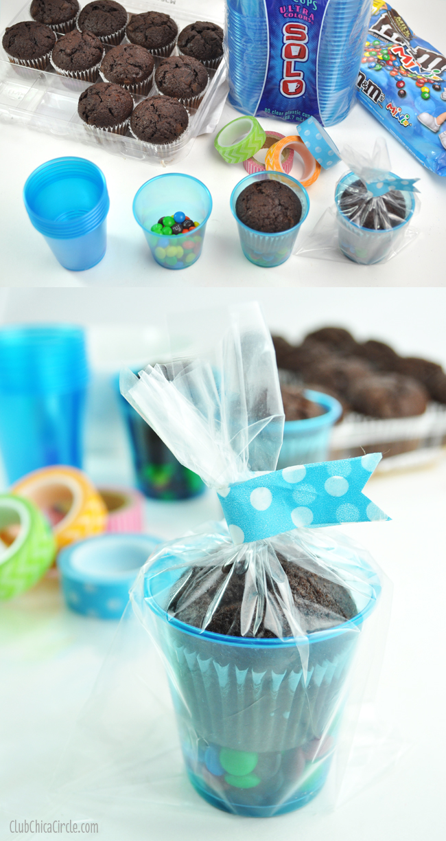 Mini Brownie treat cups DIY