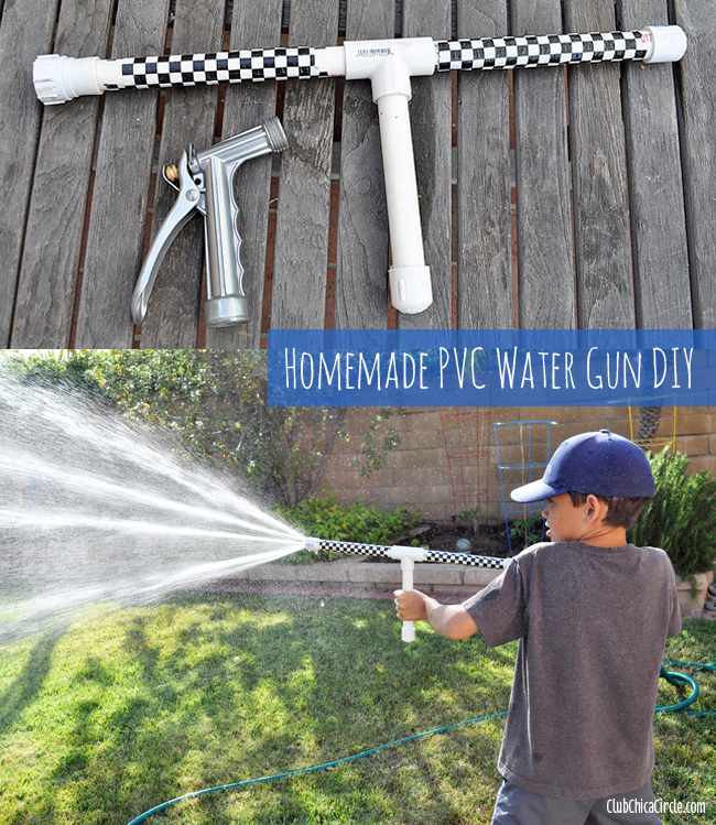 Pressurized pvc sale water gun