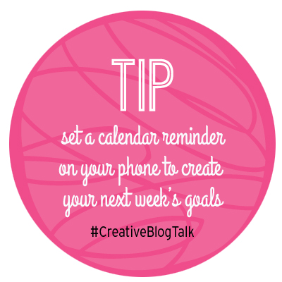 Calendar reminder blog tip