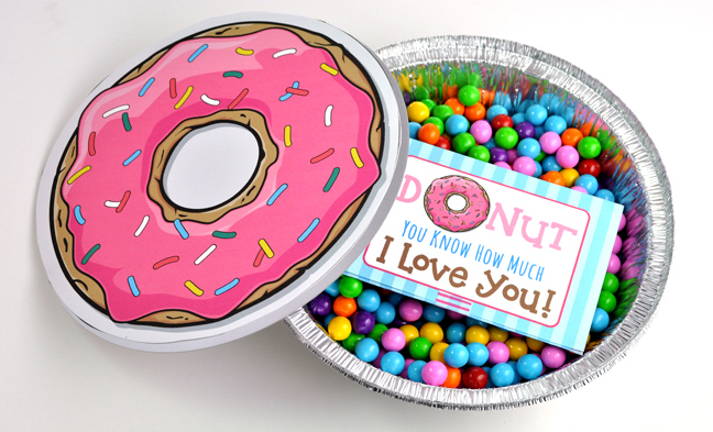 Donut Printable for Fun Tween's Birthday Gift Idea