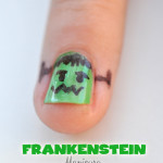 Frankenstein Manicure DIY