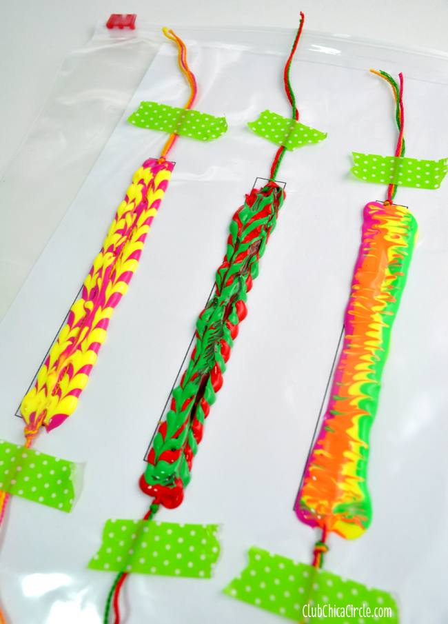 how to make puffy paint friendship bracelets for tweens