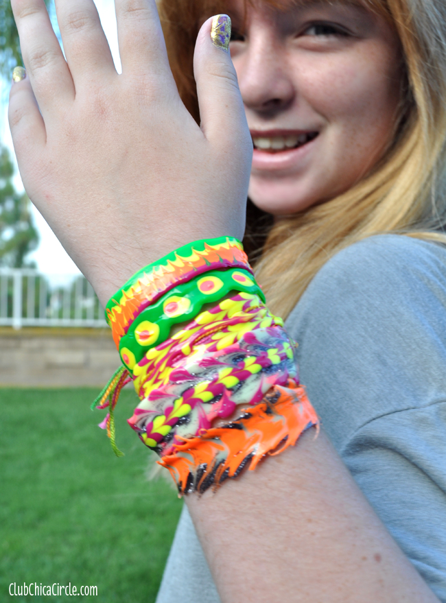 Puffy Paint Bracelets – Wild & Precious Family