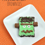 Frankenstein Brownies Easy Halloween Treat