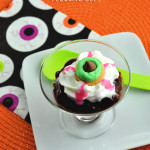 Fun Eyeball Halloween Pudding Cups Dessert Idea