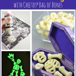 Getting crafting with Cheetos Bag of Bones for Halloween