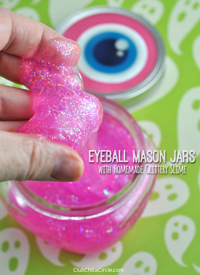 Easy DIY Glitter Glue Slime - Mom Spark - Mom Blogger