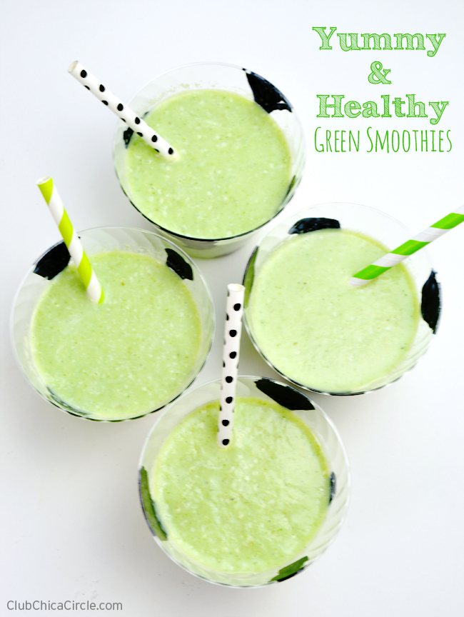 Yummy and Healthy Green Smoothies For Kids
