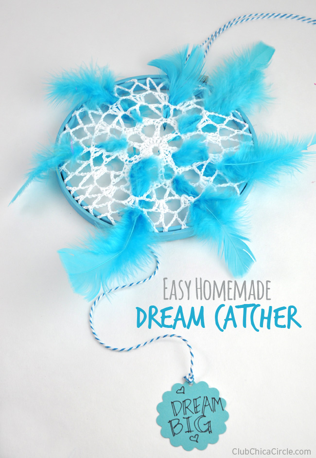 Easy Homemade Dream Catcher Craft for Kids