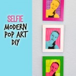 Selfie Portrait Pop Art DIY