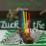 Rainbow Marshmallow Pops