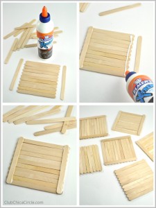 Craft Stick Photo Frames DIY | Club Chica Circle - where crafty is ...