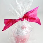 Cute Baby Cupcake Onesie Homemade Gift Bag Idea