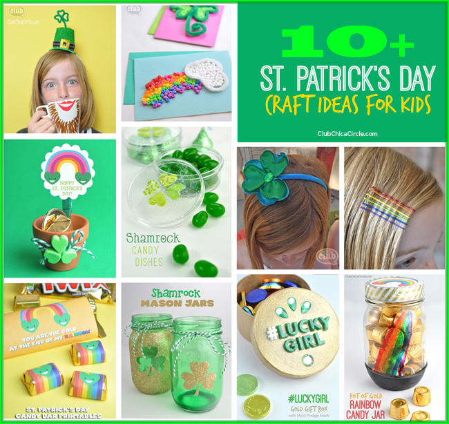 St. Patrick’s Day Craft Ideas for Kids @clubchicacircle