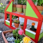 Upcycled Dollhouse Herb Garden Spring Craft DIY