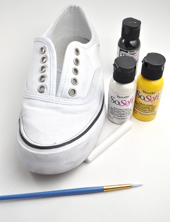 Minion Hand-Painted Shoes for Back-to-School Fashion | Club Chica ...