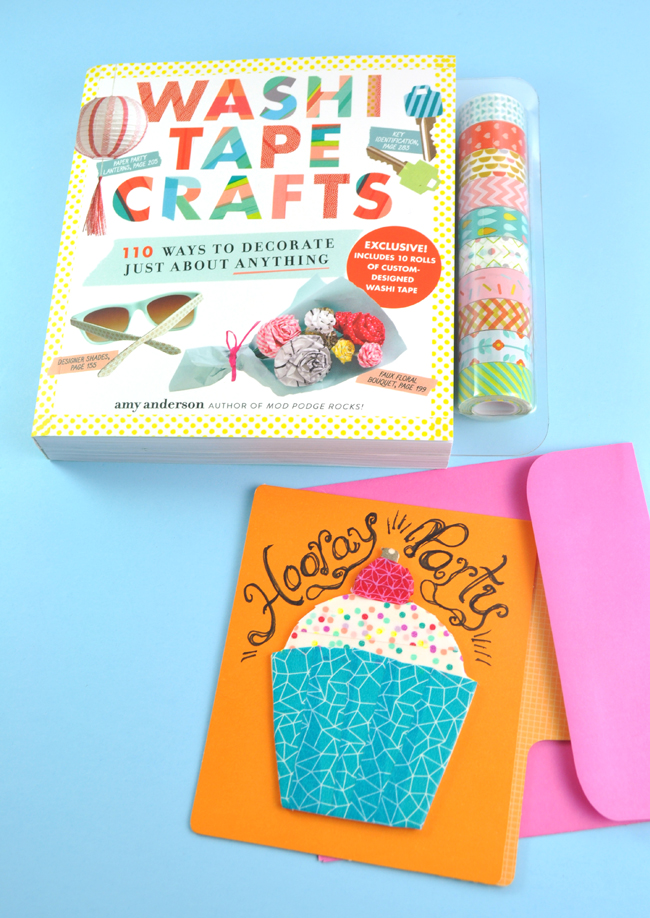 Washi Tape Crafts book review, project, and announcement!