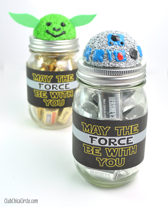 Star Wars Inspired Mason Jar Gifts  Club Chica Circle - where crafty is  contagious