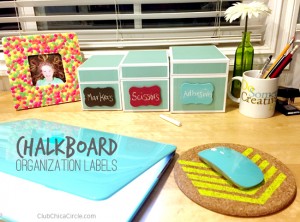 Chalkboard Organization Labels | Club Chica Circle - where crafty is ...