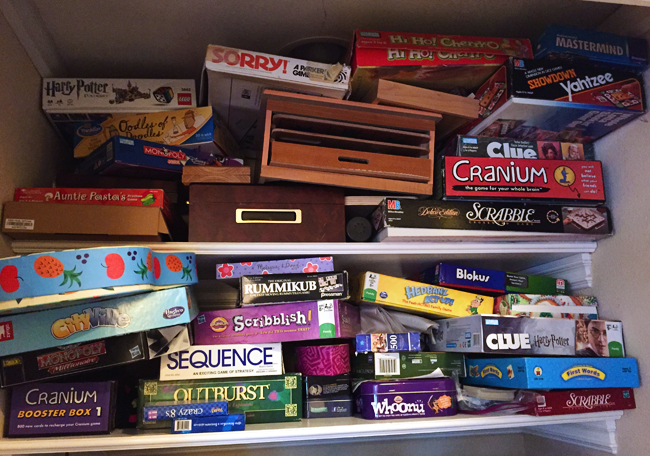 Best Board Game Organization - Our favorite ways to store family games