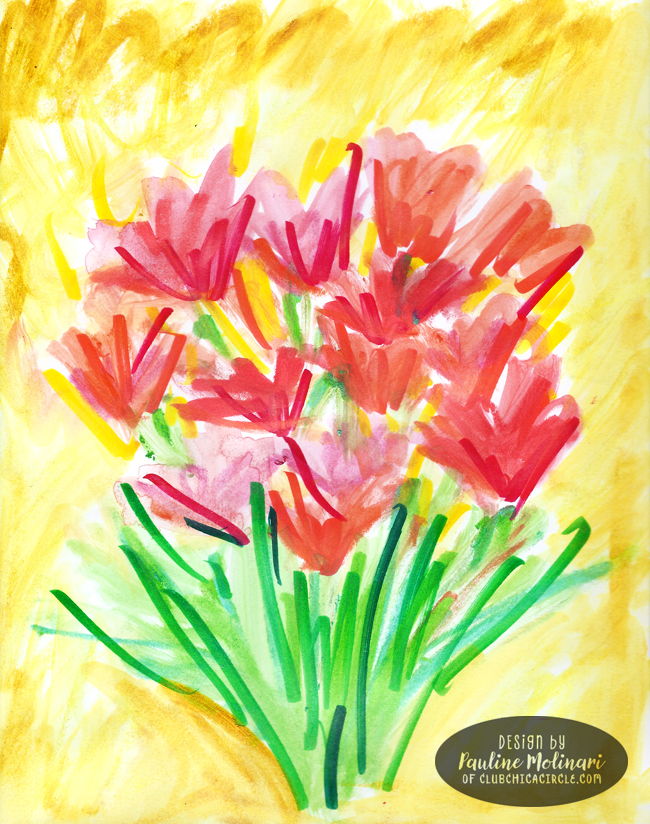 Fun with Watercolor Crayons and Brush Markers  Club Chica Circle - where  crafty is contagious