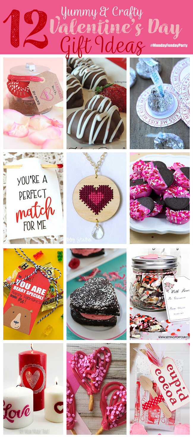 12 Yummy & Crafty Valentine's Day Ideas #MondayFundayParty