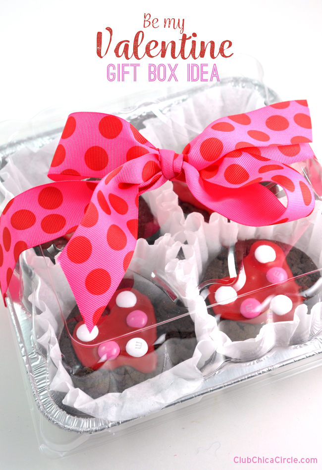 Valentine's Day Sweet Treat Gift Boxes DIY  Club Chica Circle - where  crafty is contagious