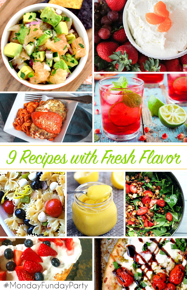 Fresh-flavor-recipes-monday-funday-link party